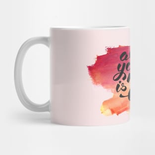 All You Need Is Love and Dogs Mug